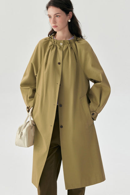 Exclusive Niche A-Line Trench Coat