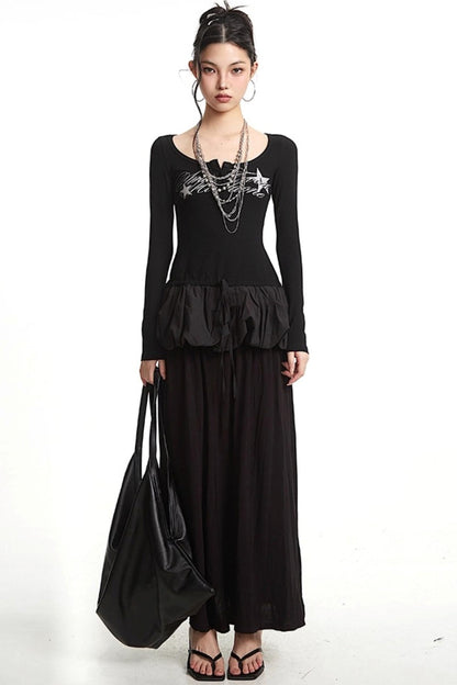 Puffy Long Sleeve Shirt