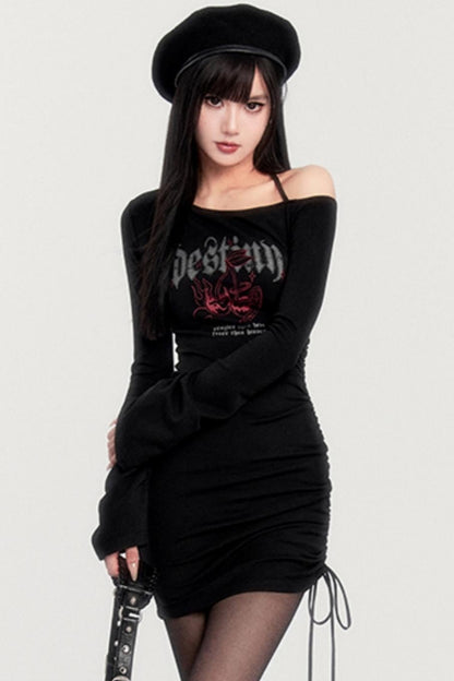 Babes Combat Slim Fleece Dress