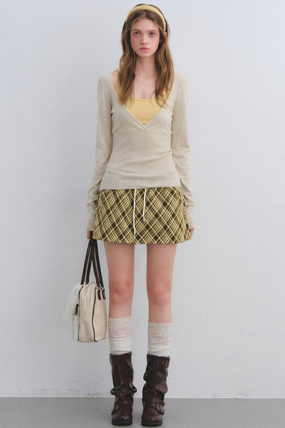 Sweet and Spicy A-line Mini Skirt