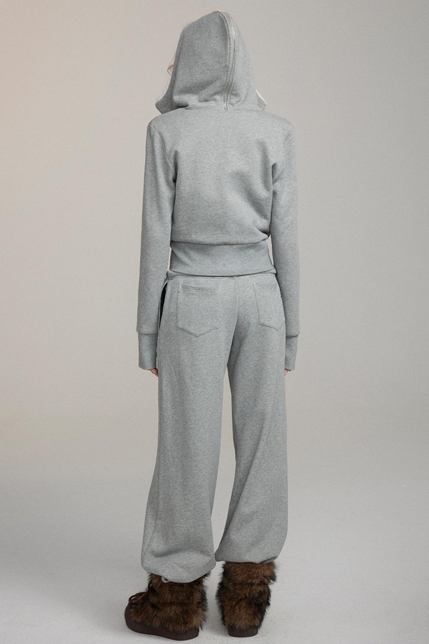 Sporty Casual Wide-Leg Sweatpants