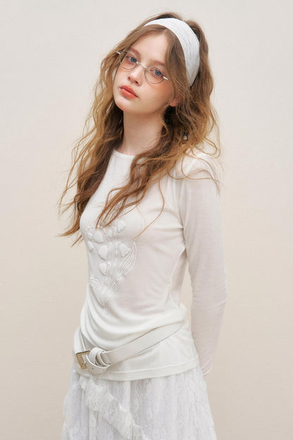 Lattice Loungewear Top