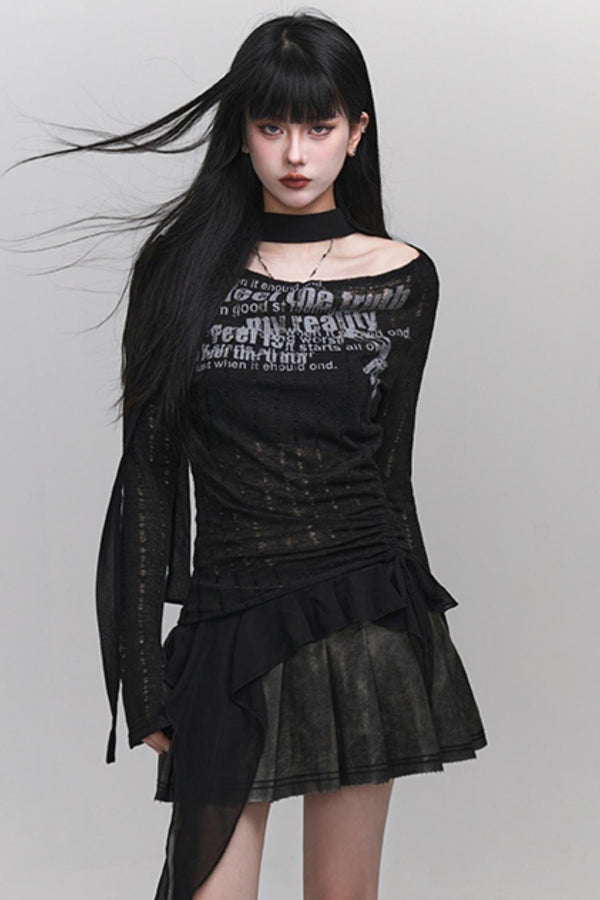 Early Autumn Knit Top