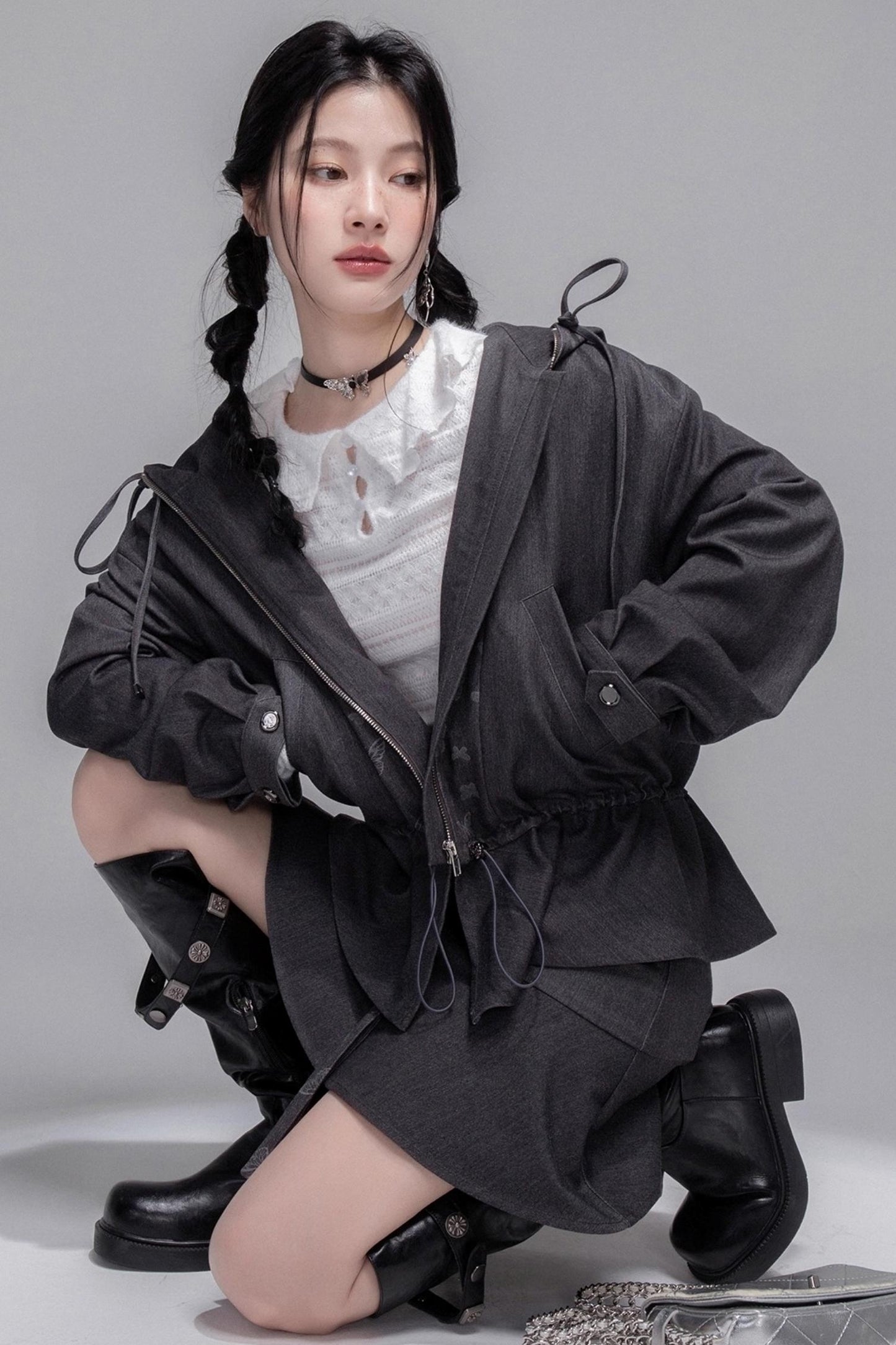 Lotus Leaf Collar Base Layer Top