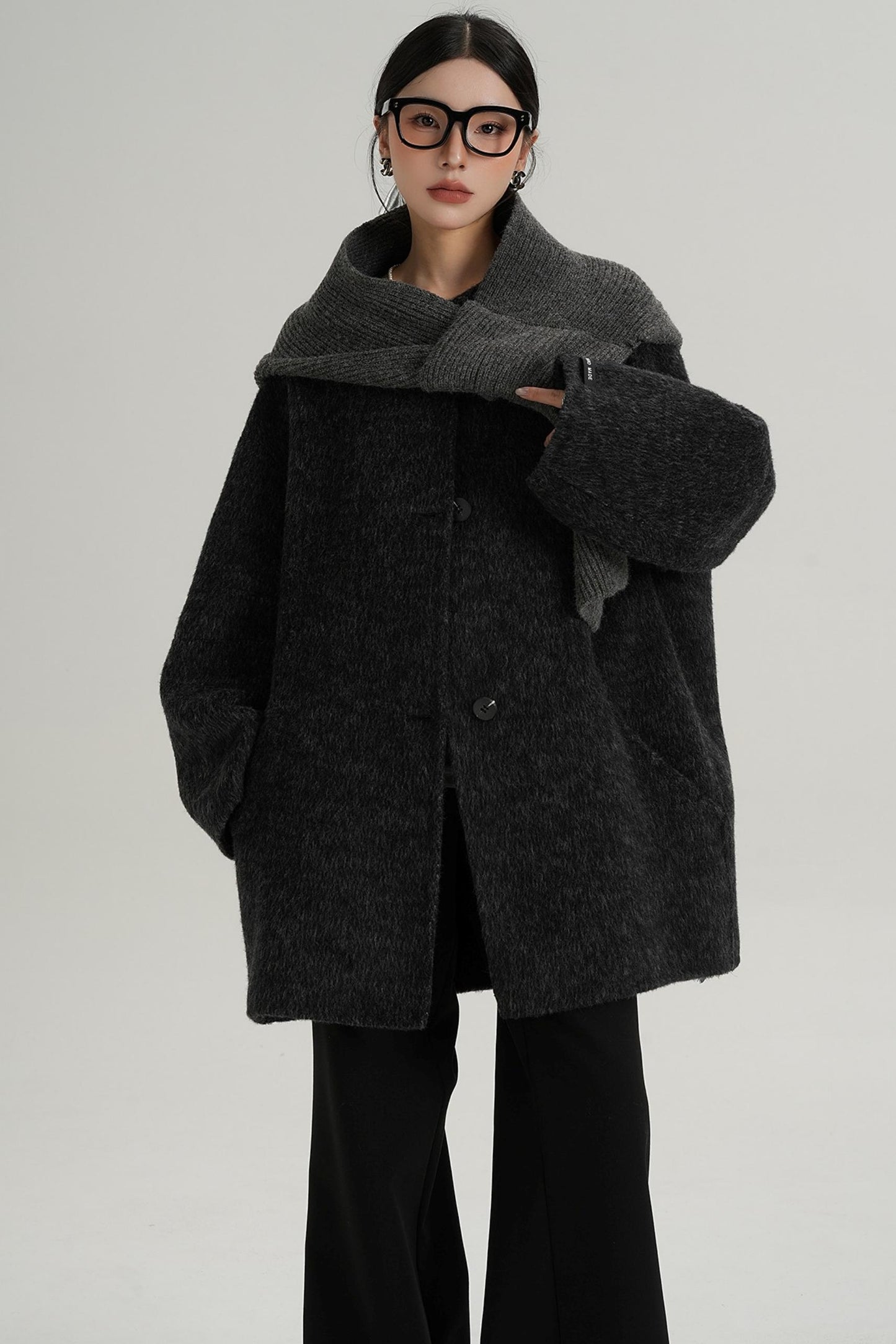 Temperament Woolen Coat