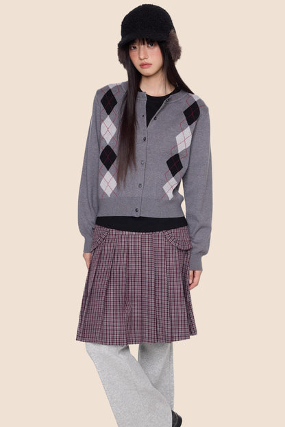 Autumn Knit Crew Sweater Top