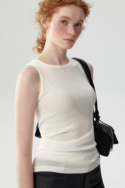 Lyocell Stretch Knitted Vest