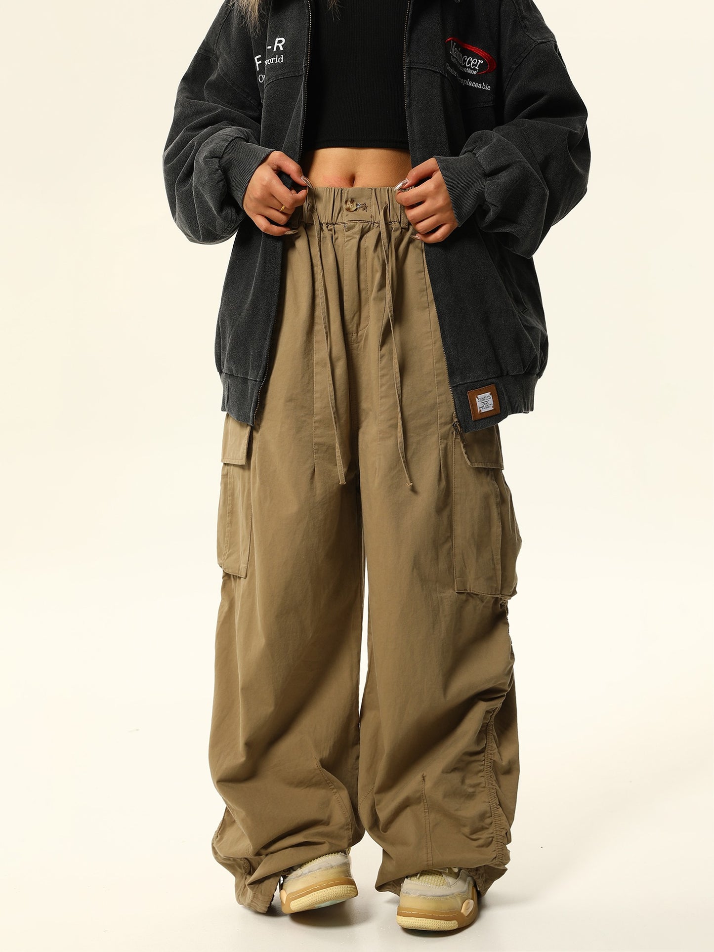 Maillard retro casual long pants