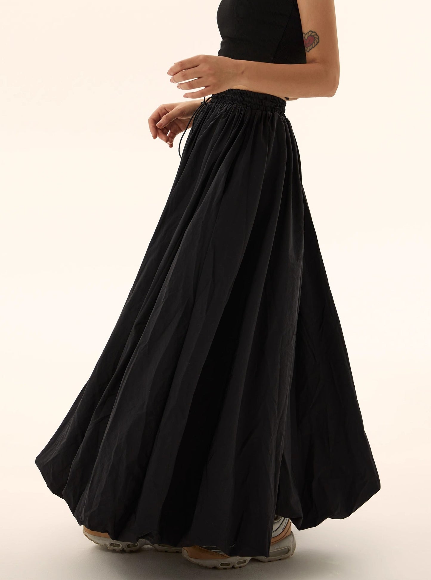 American vintage parachute skirt