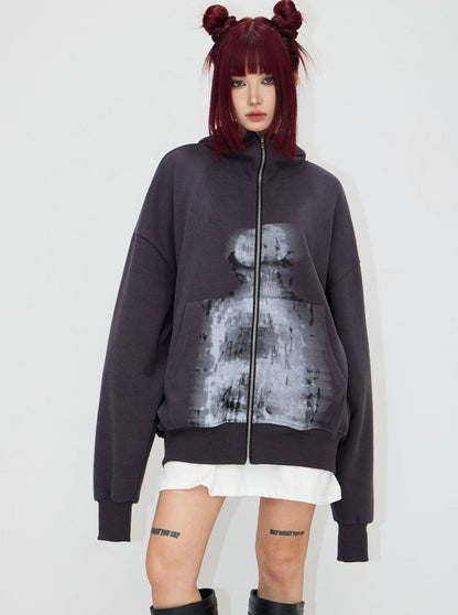 Loser, verzweifeltes Rollkragenpullover Sweatshirt -Mantel