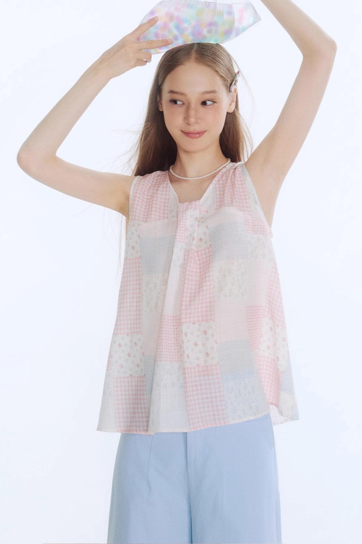 Rainbow Blossom Cami Top