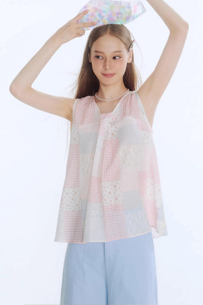 Rainbow Blossom Cami Top