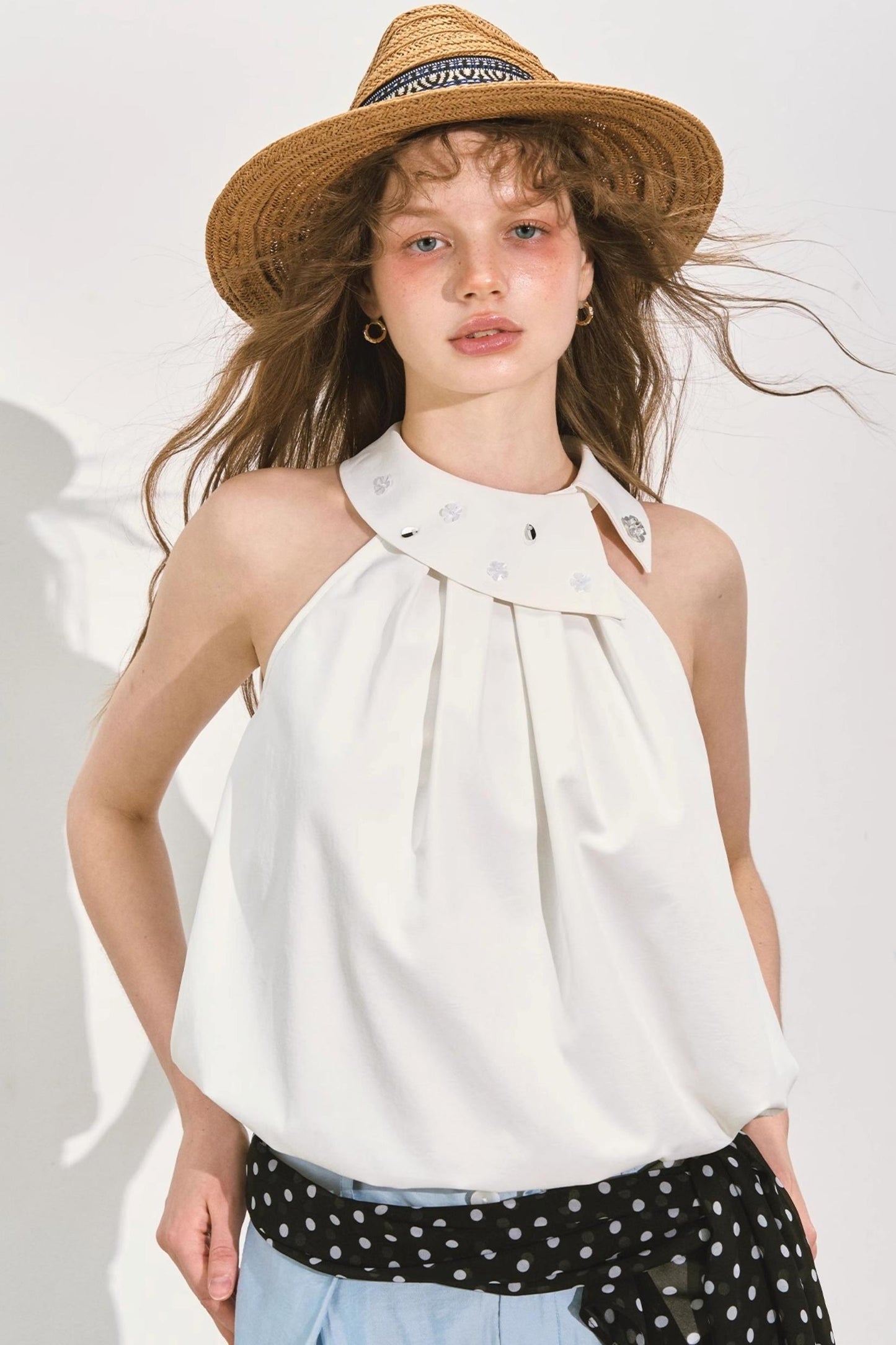 Summer Crinkle Tank Top