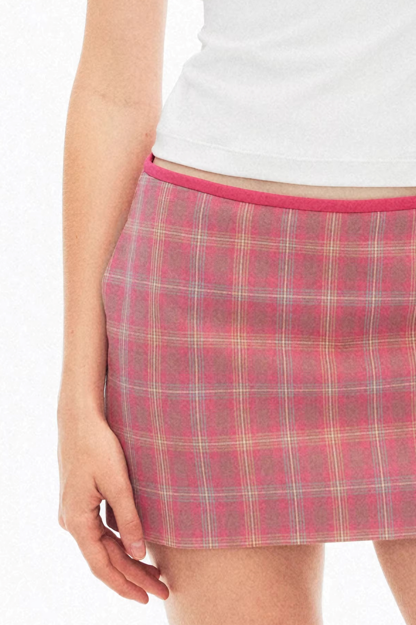 Plaid Retro Short Skirt