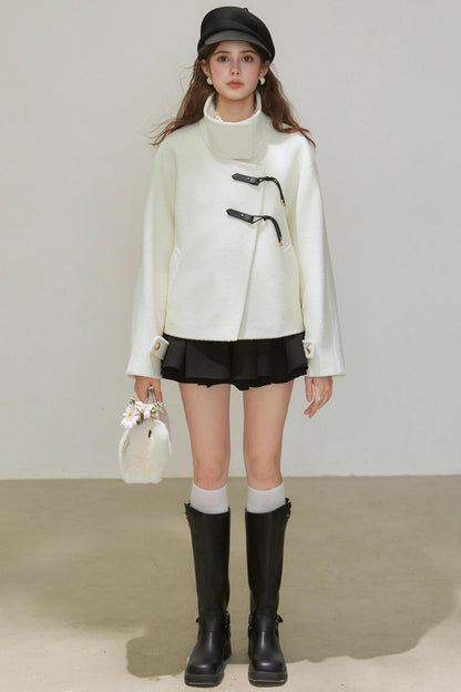 Winter Wool Cocoon Jacket