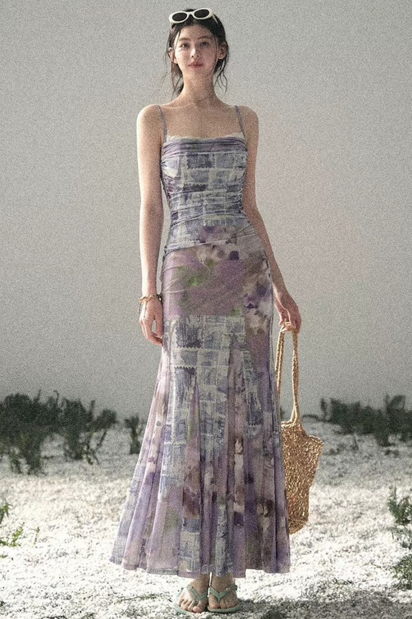 Provence Fishtail Summer Dress