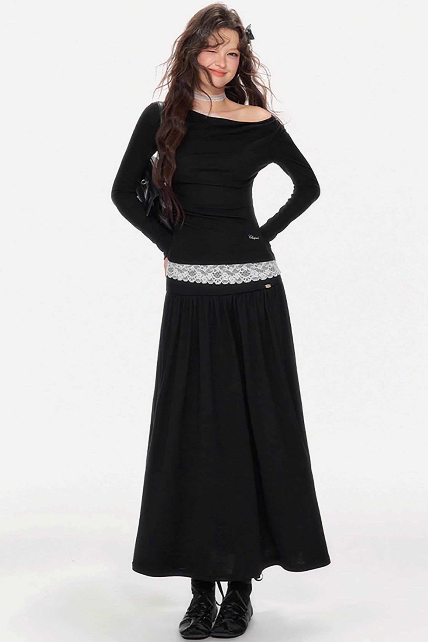 One-Shoulder Base Top