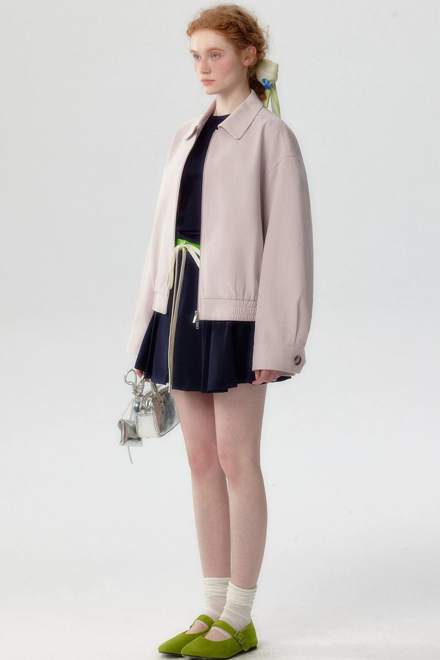 Sweet Pink Tencel Jacket