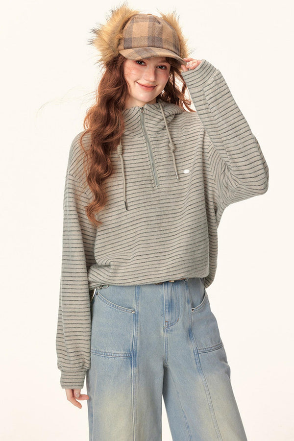 Sweet Rabbit Hooded Top