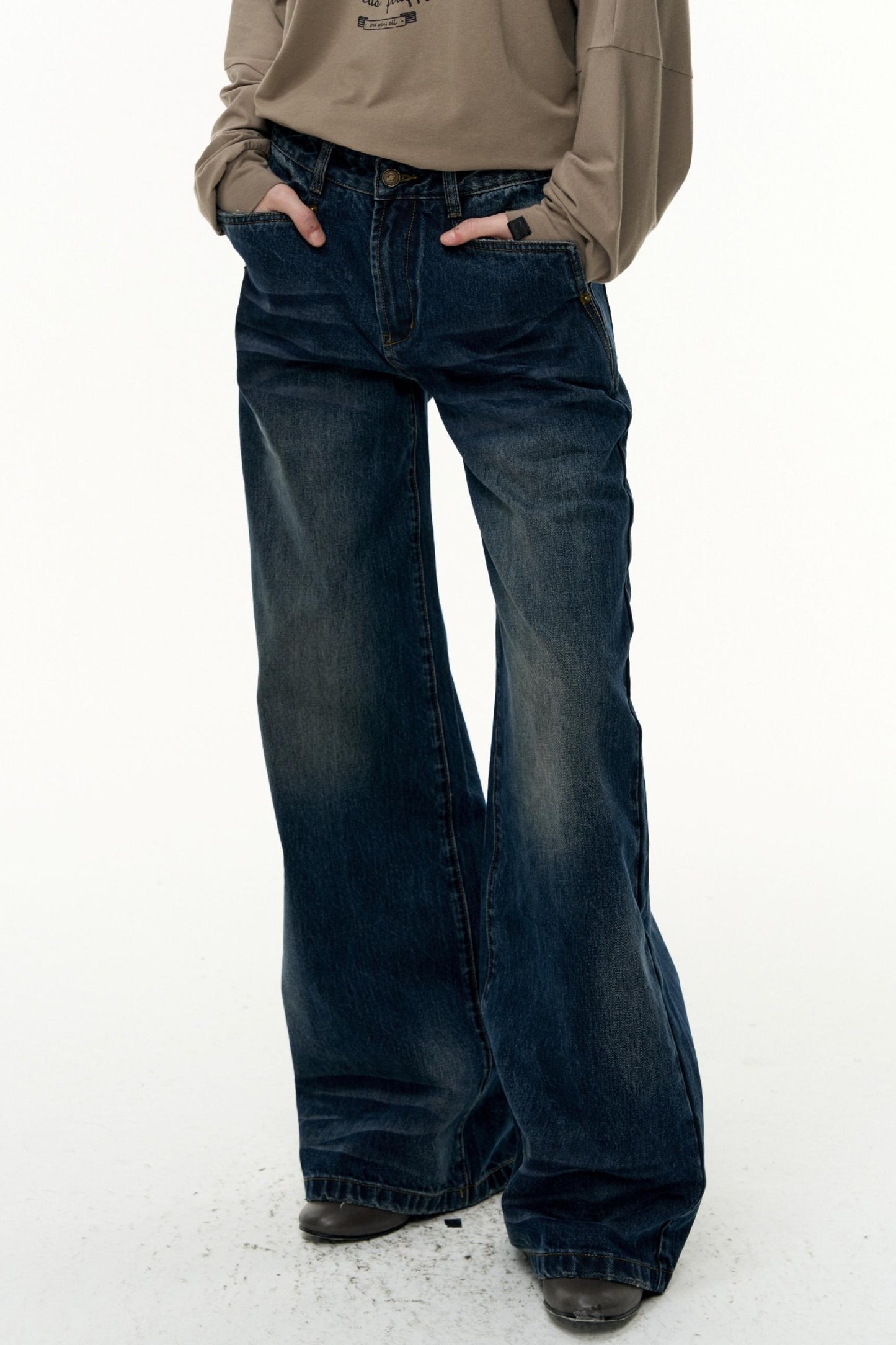 Pure Cotton Straight Pants