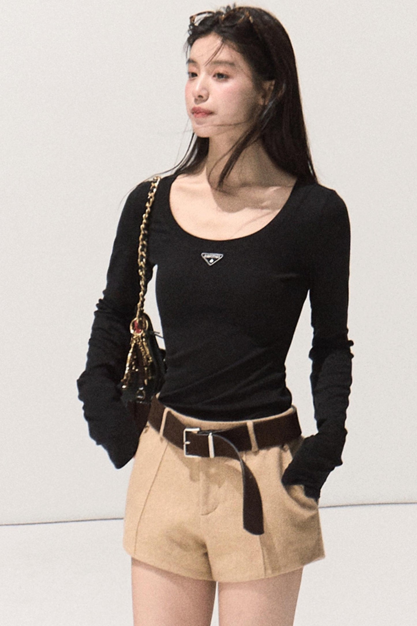 Skin Emotion Wool Knitted Top