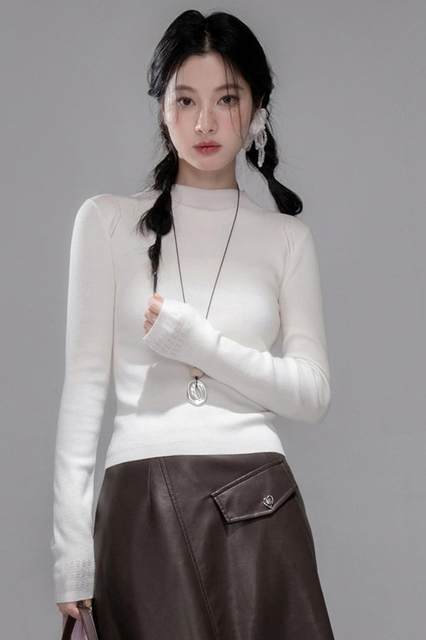 Bright Moon Wool Base Layer Top