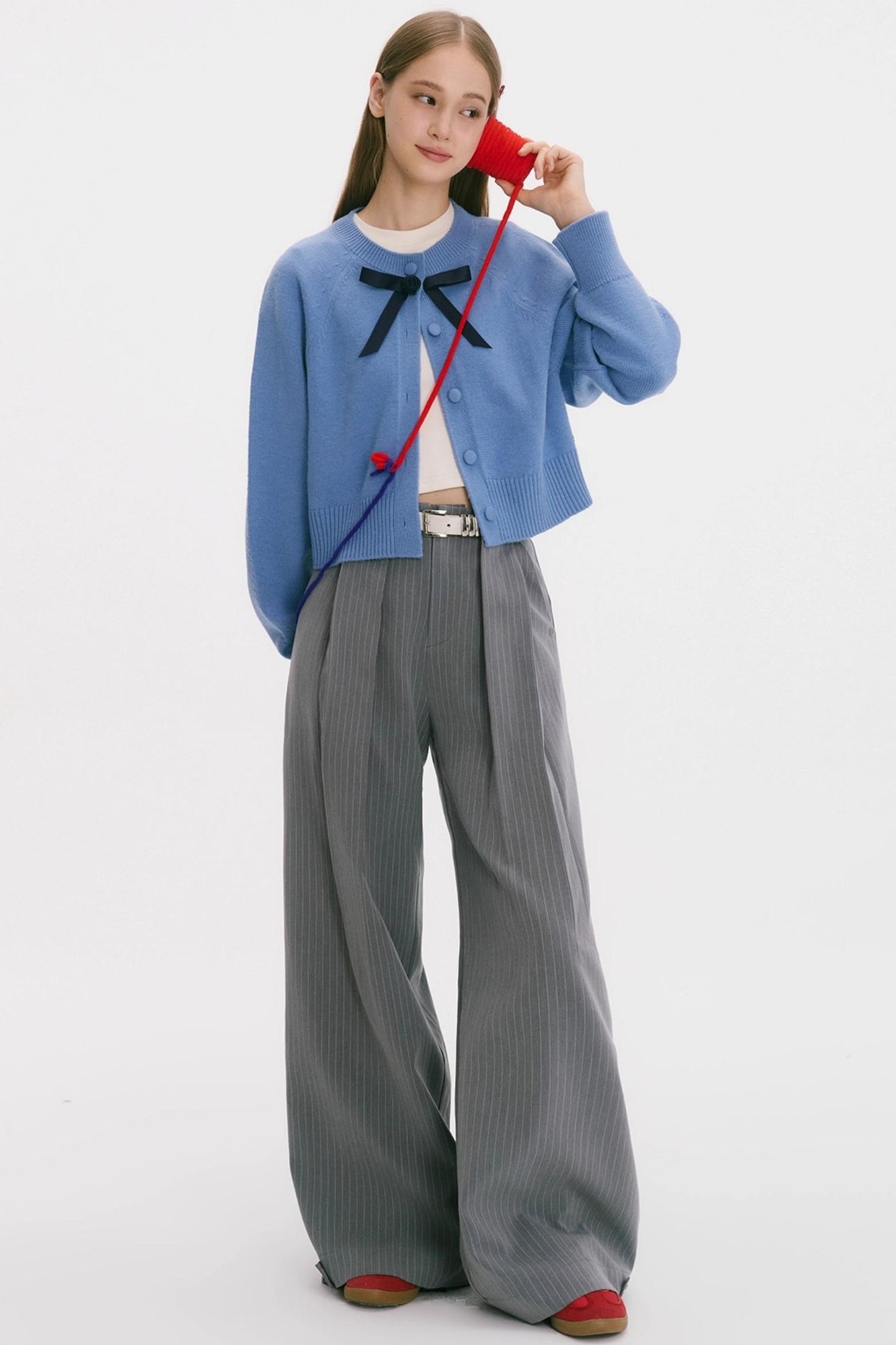 Blueberry Matcha Roll Cardigan