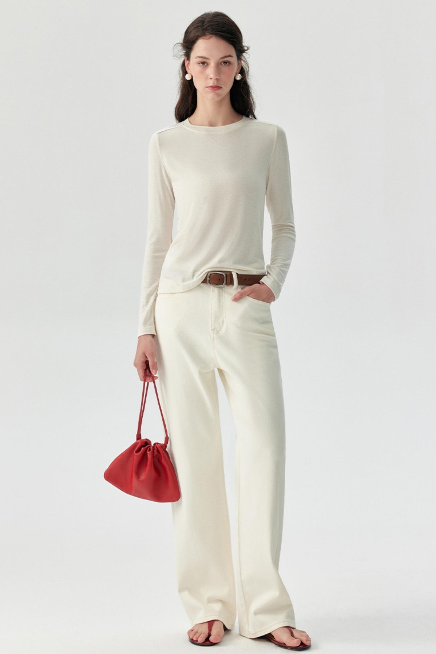 Ultra-thin Long-Sleeved Wool Base Jacket