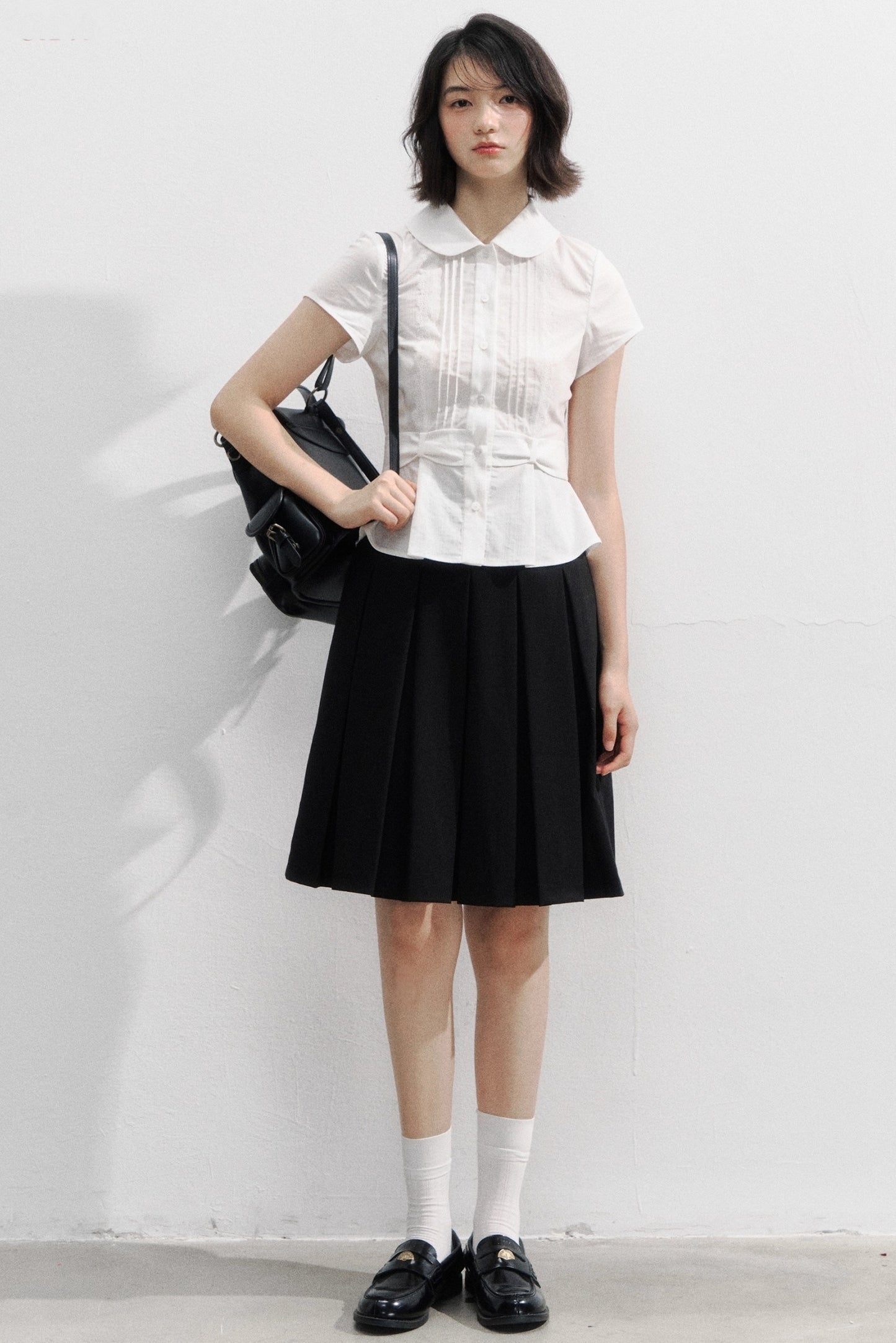 White Polka Dot Shirt