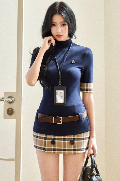 Elegant Korean-Style Two-Piece Set-Up