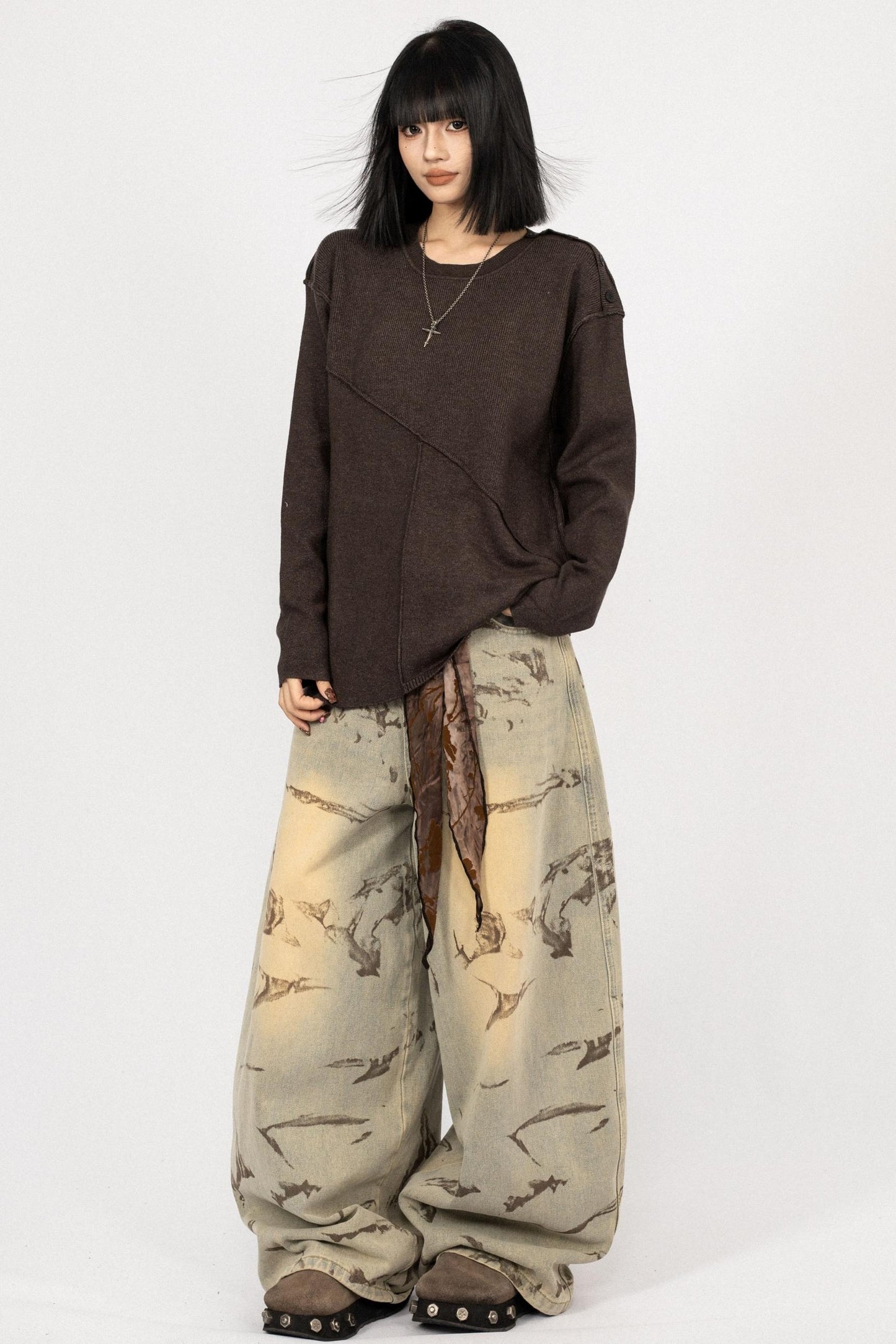 Retro Knitted Minimal Top