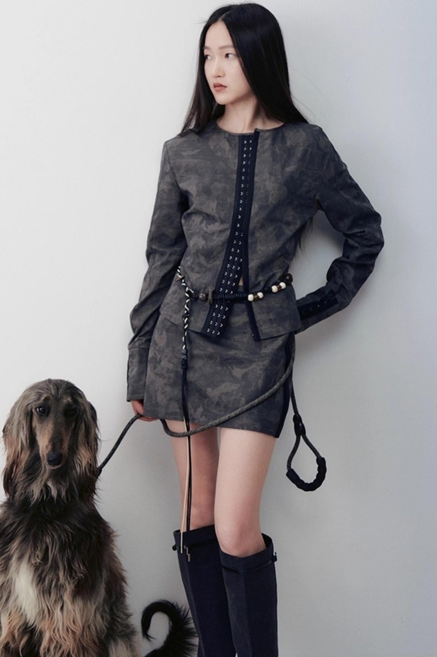 Eclipse Moon Two-Piece Skirt Set-Up