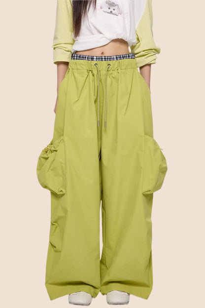 Retro Wide-Leg Pants