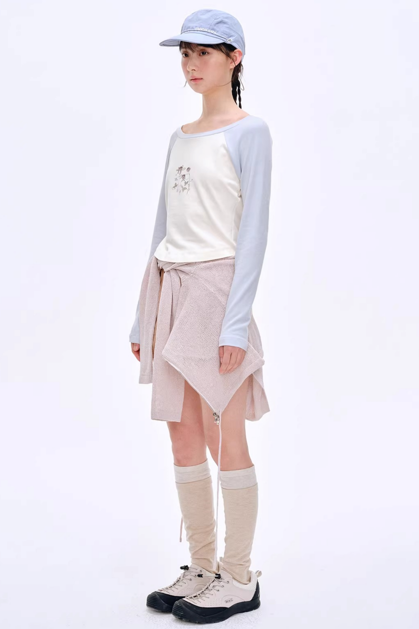 Dreamy Floral Raglan Top