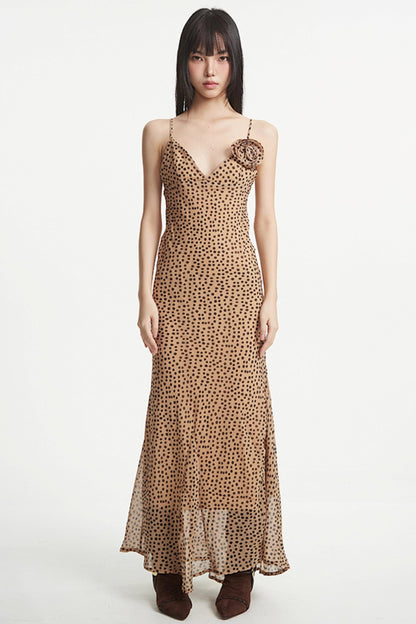 Leopard Slip Dress