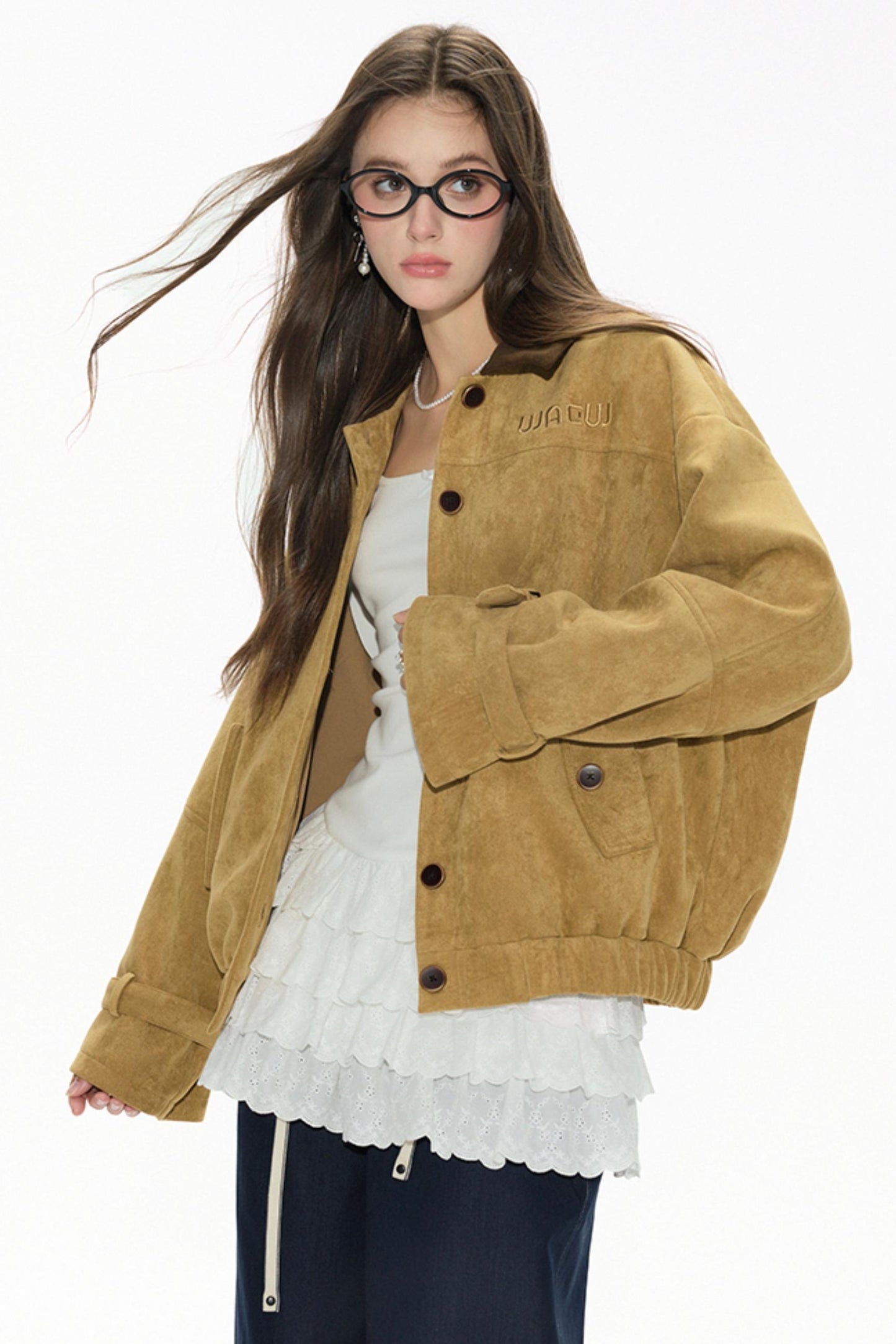 Retro Suede Work Jacket