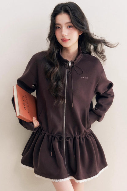 Lazy Casual Sweatshirt Dress
