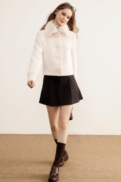 Furry Short Winter Jacket