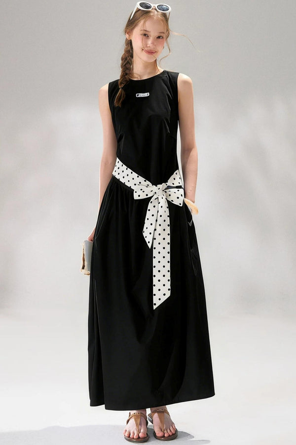 Polka Dot Floral Dress