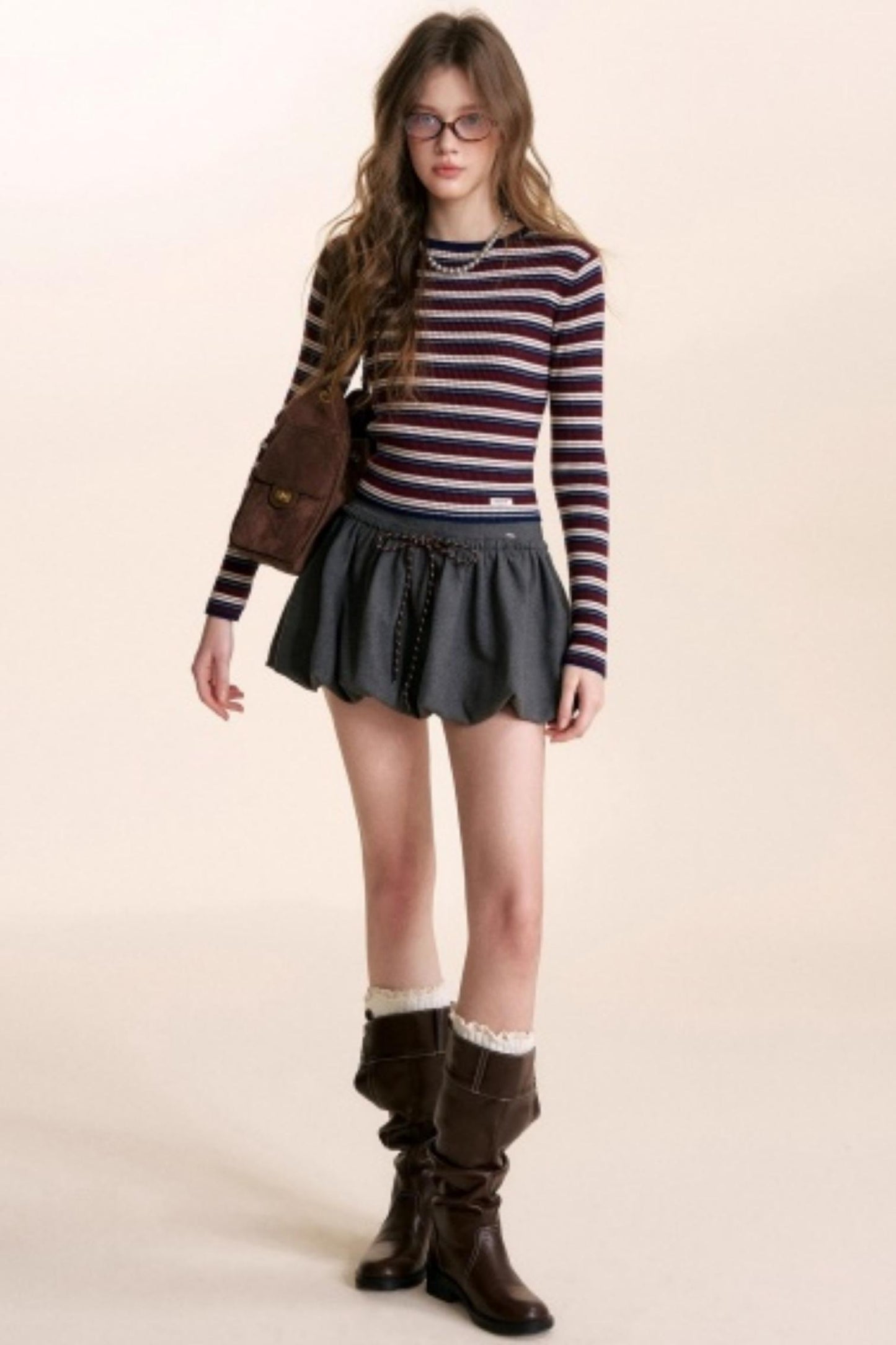 Geek Chic Striped Wool Sweater