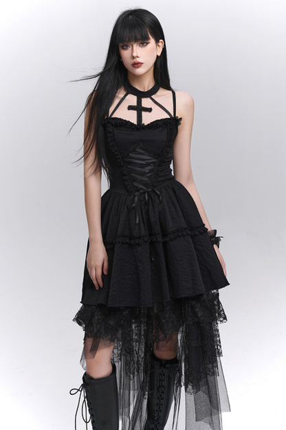 Gothic Halter Dress