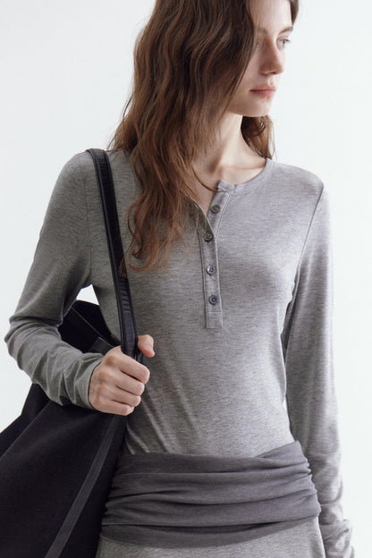 Tencel Wool Irregular Dress