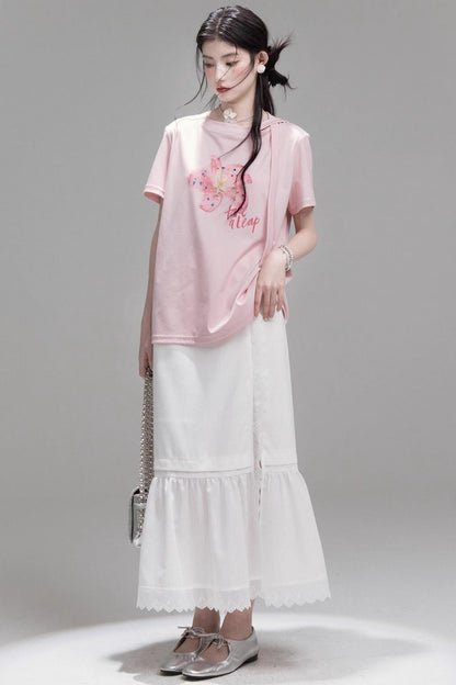 Honey Pink Hemp T-Shirt