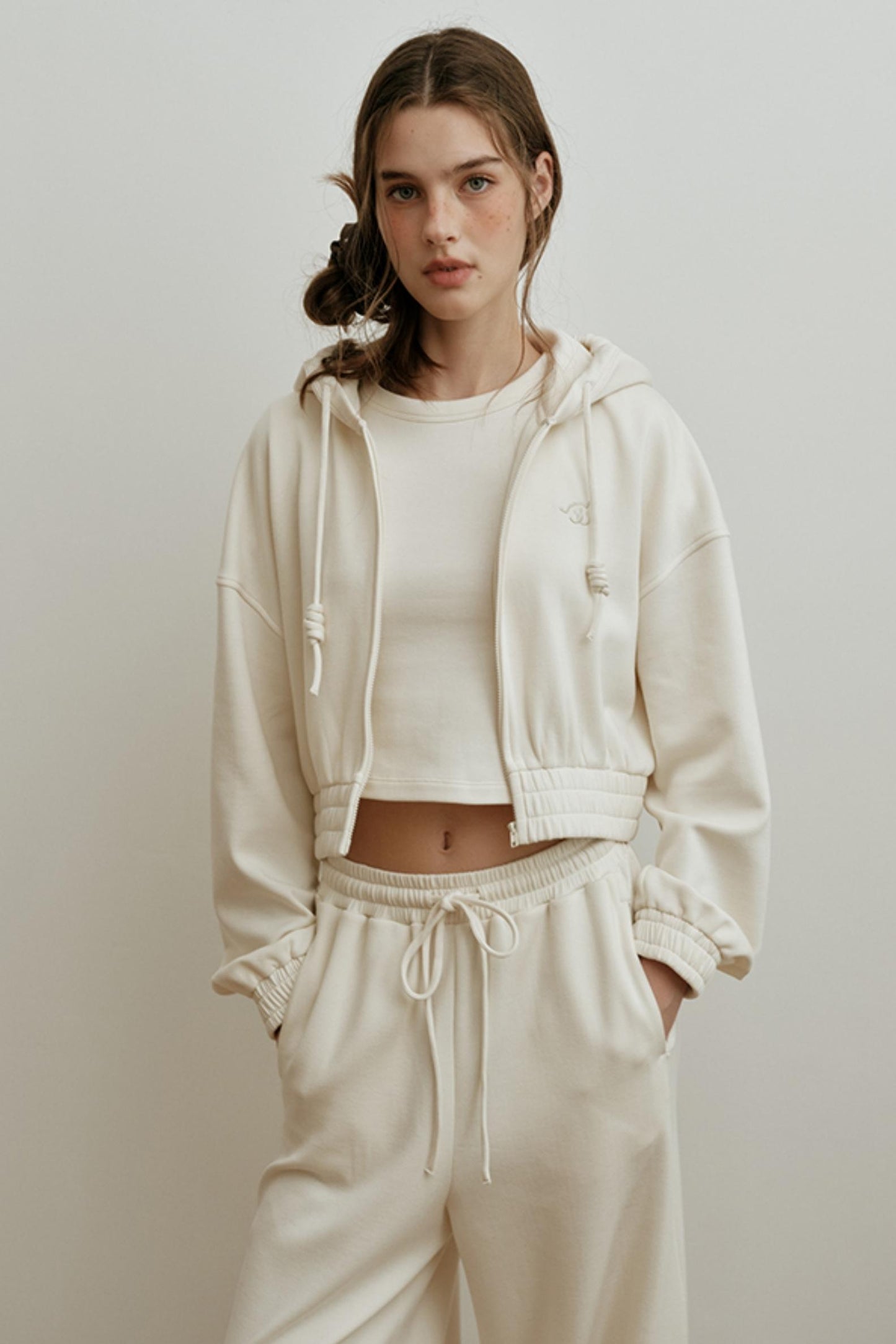 Cloud Soft Crew Neck Jacket Set-Up