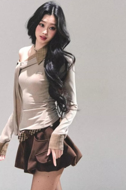 Knit Off-Shoulder Top