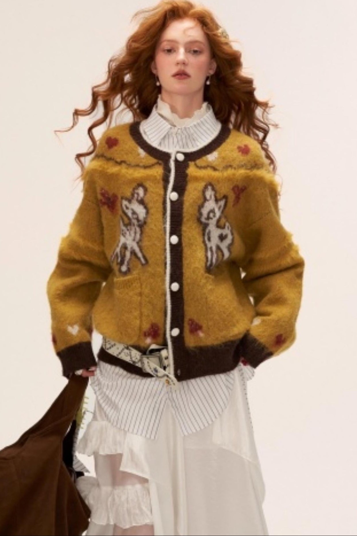 Cute Butterfly Fawn Cardigan