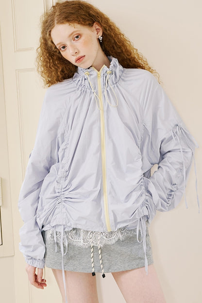 Versatile Color-Block Jacket Skirt Set-Up