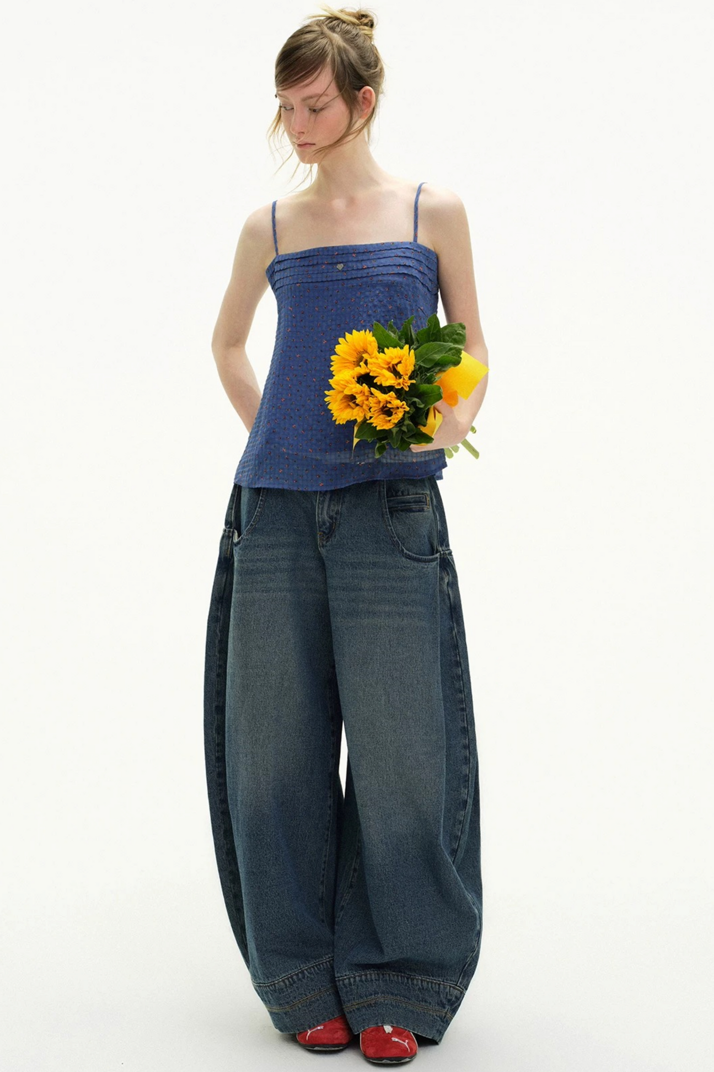 Hyacinth Floral Camisole Top
