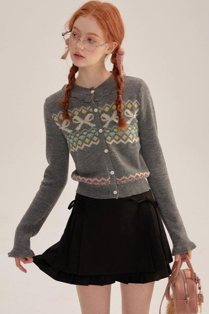 Bow Tie A-Line Skirt