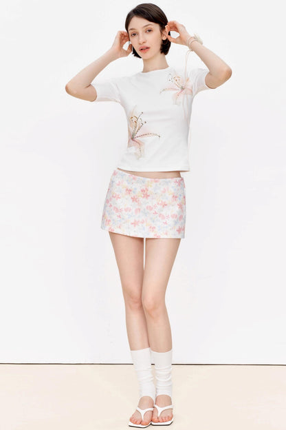 Summer Beaded Halo Skirt